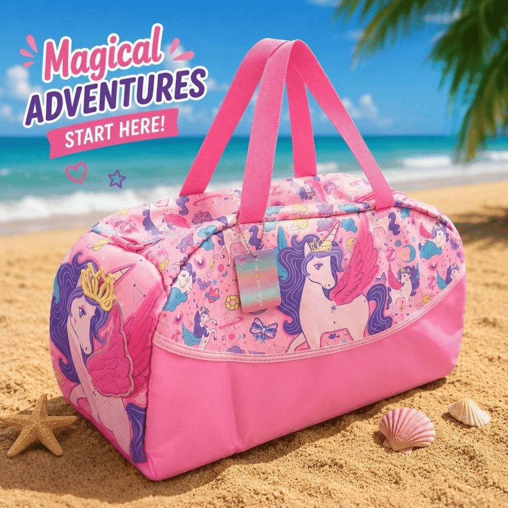 Pink Unicorn Weekend Travel Duffle Bag