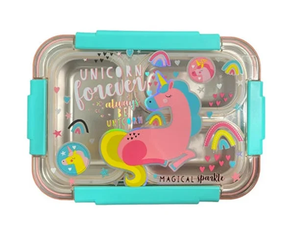 Unicorn Forever Stainless Steel Bento Lunch Box